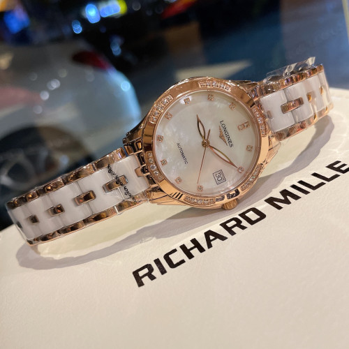 Longines Womens Watch Luxury Brand Design Fashion Type with Original Box