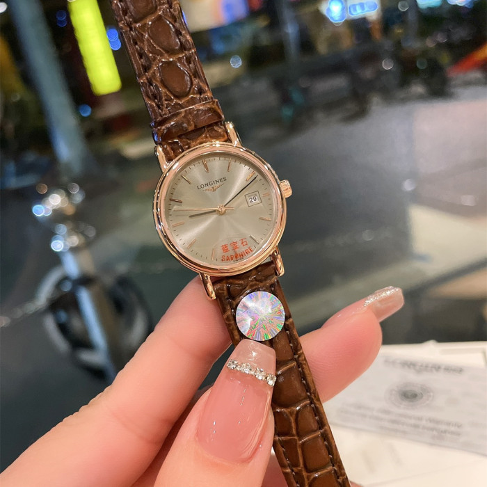 Longines Womens Watch Luxury Brand Design Fashion Type with Original Box