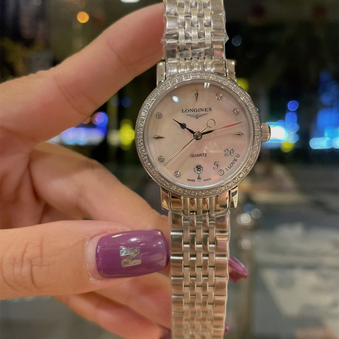 Longines Womens Watch Luxury Brand Design Fashion Type with Original Box