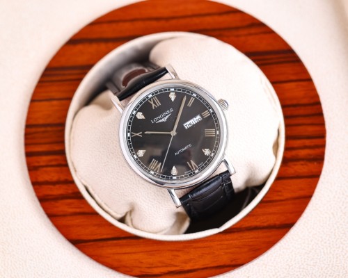 Longines Mens Watch Luxury Brand Design Fashion Type with Original Box