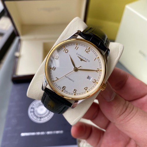 Longines Mens Watch Luxury Brand Design Fashion Type with Original Box