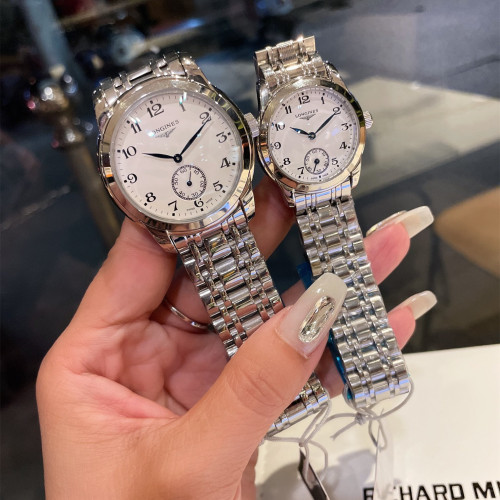 Longines Men Womens Watch Luxury Brand Design Fashion Type with Original Box