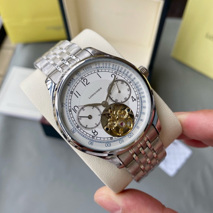 Longines Mens Watch Luxury Brand Design Fashion Type with Original Box