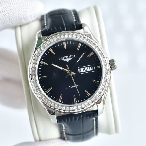 Longines Mens Watch Luxury Brand Design Fashion Type with Original Box