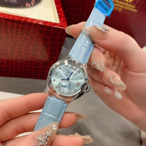 Cartier Womens Watch Luxury Brand Design Fashion Type with Original Box
