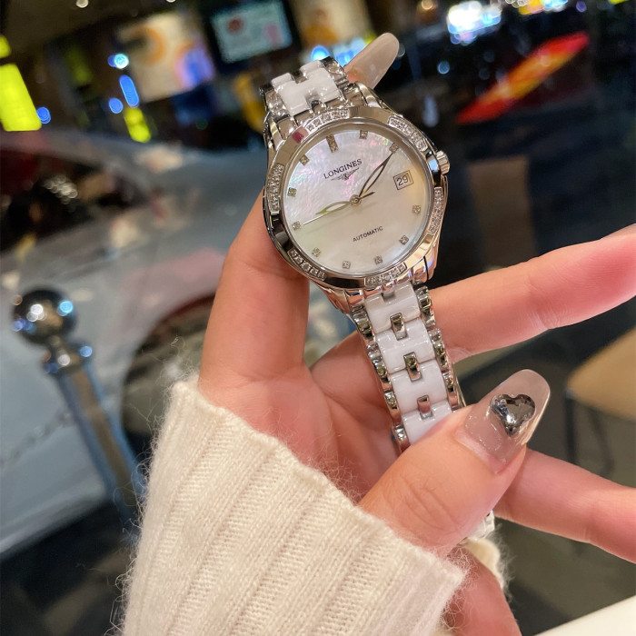 Longines Womens Watch Luxury Brand Design Fashion Type with Original Box