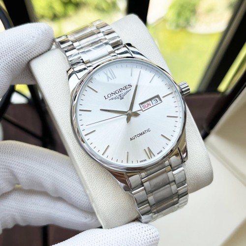 Longines Mens Watch Luxury Brand Design Fashion Type with Original Box