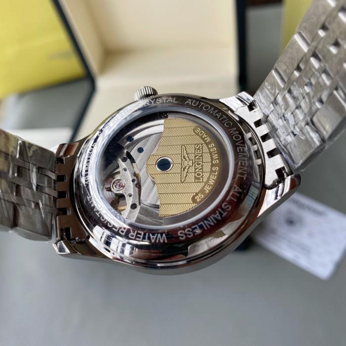 Longines Mens Watch Luxury Brand Design Fashion Type with Original Box
