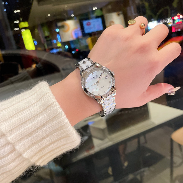 Longines Womens Watch Luxury Brand Design Fashion Type with Original Box