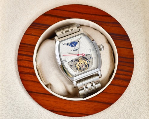 Longines Mens Watch Luxury Brand Design Fashion Type with Original Box