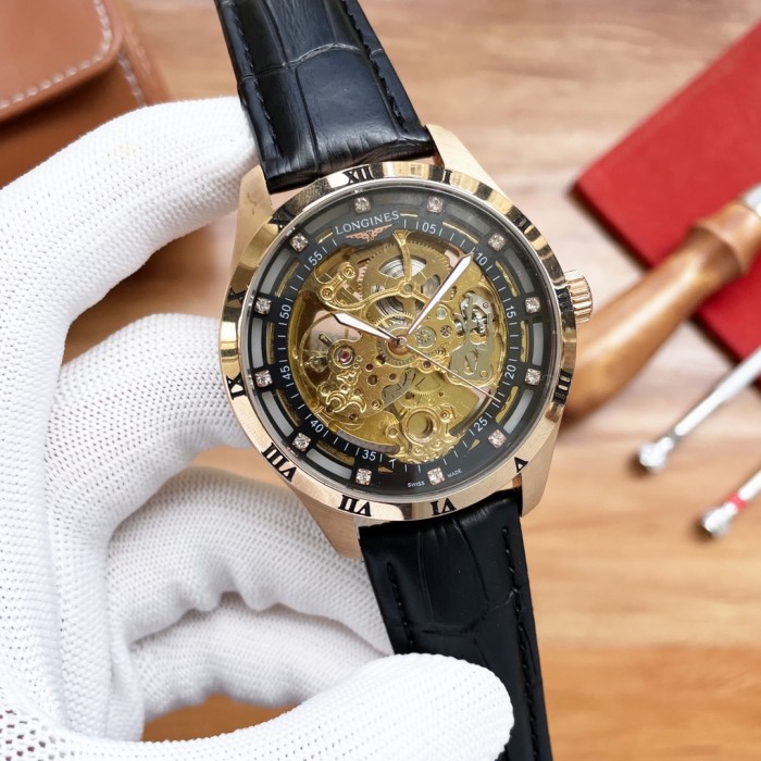 Longines Mens Watch Luxury Brand Design Fashion Type with Original Box