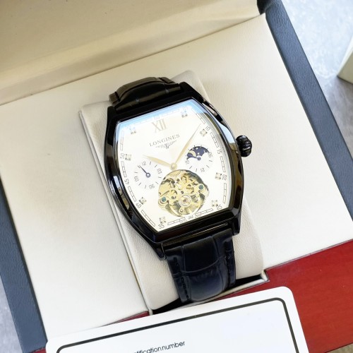 Longines Mens Watch Luxury Brand Design Fashion Type with Original Box