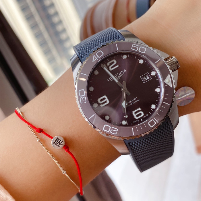 Longines Mens Watch Luxury Brand Design Fashion Type with Original Box