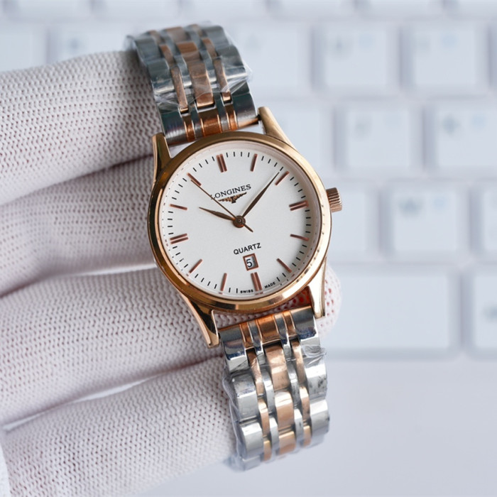 Longines Men Womens Watch Luxury Brand Design Fashion Type with Original Box