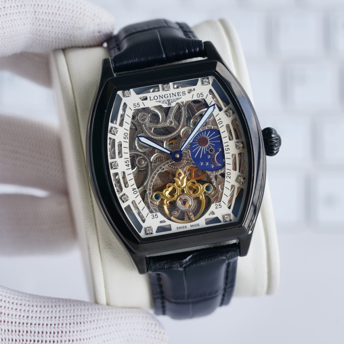 Longines Mens Watch Luxury Brand Design Fashion Type with Original Box