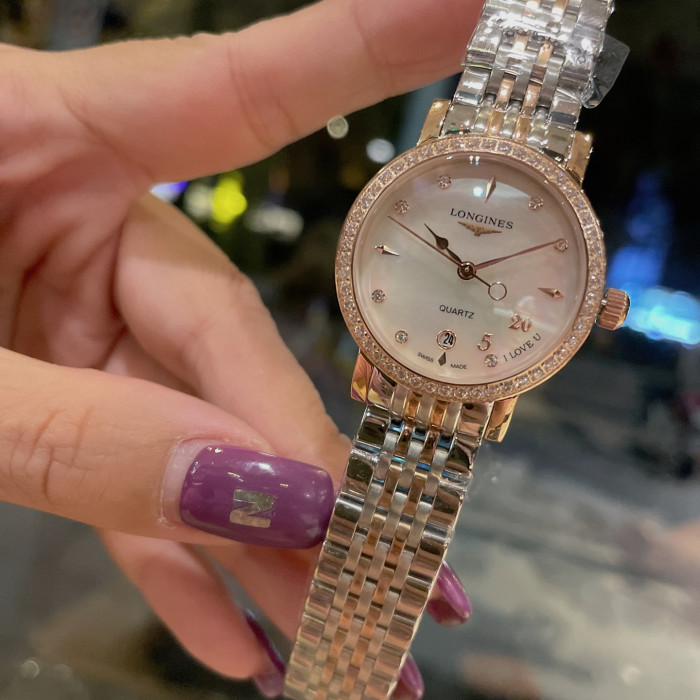 Longines Womens Watch Luxury Brand Design Fashion Type with Original Box