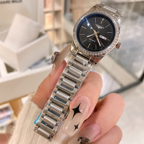 Longines Womens Watch Luxury Brand Design Fashion Type with Original Box