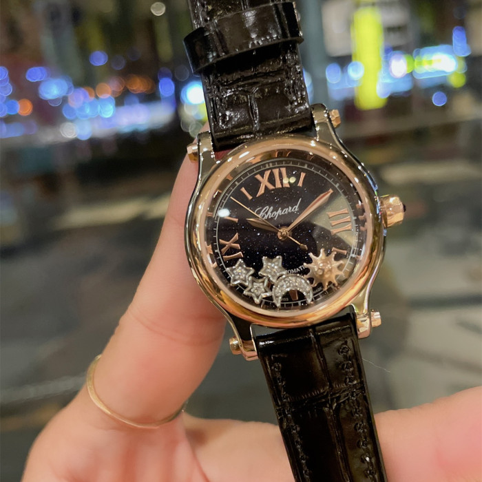 Chopard Womens Watch Luxury Brand Design Fashion Type with Original Box