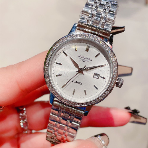 Longines Womens Watch Luxury Brand Design Fashion Type with Original Box