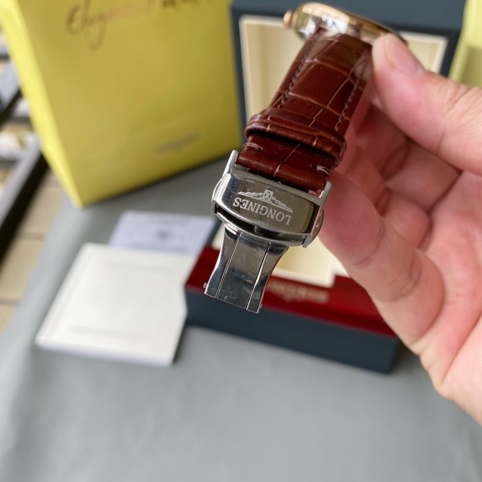 Longines Mens Watch Luxury Brand Design Fashion Type with Original Box