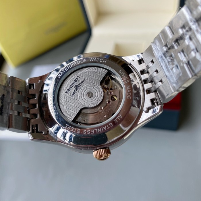 Longines Mens Watch Luxury Brand Design Fashion Type with Original Box