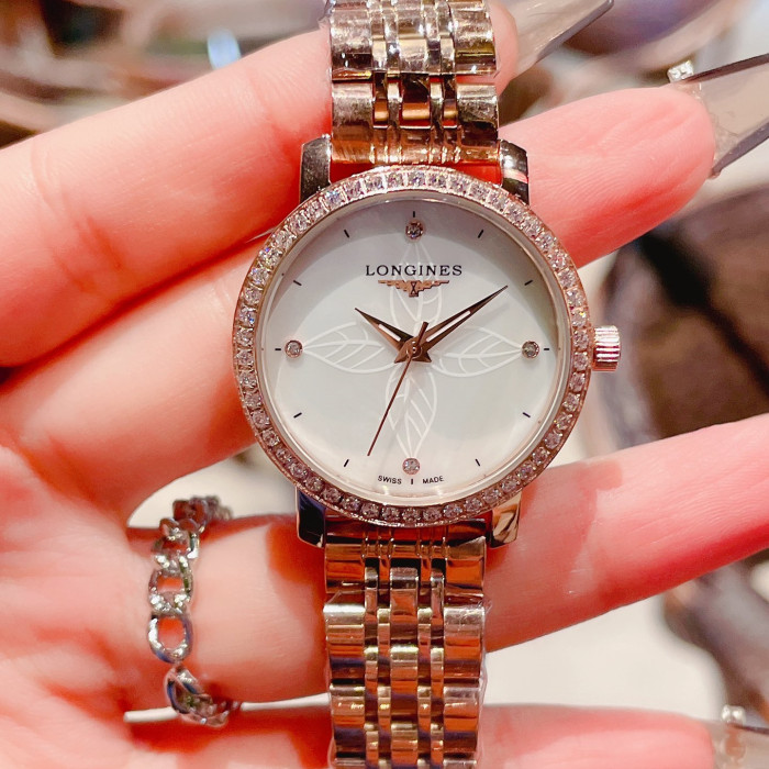 Longines Womens Watch Luxury Brand Design Fashion Type with Original Box