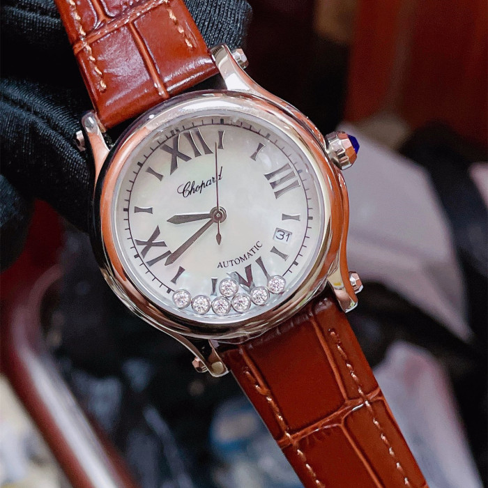 Chopard Womens Watch Luxury Brand Design Fashion Type with Original Box