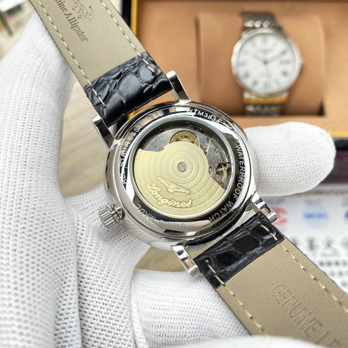 Longines Mens Watch Luxury Brand Design Fashion Type with Original Box