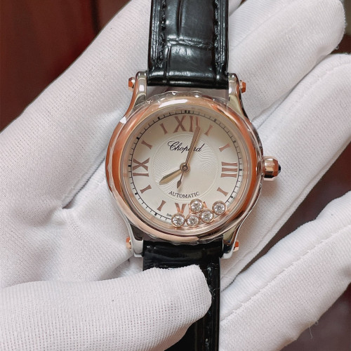 Chopard Womens Watch Luxury Brand Design Fashion Type with Original Box