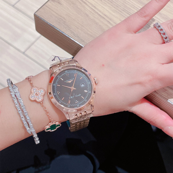 Longines Mens Watch Luxury Brand Design Fashion Type with Original Box