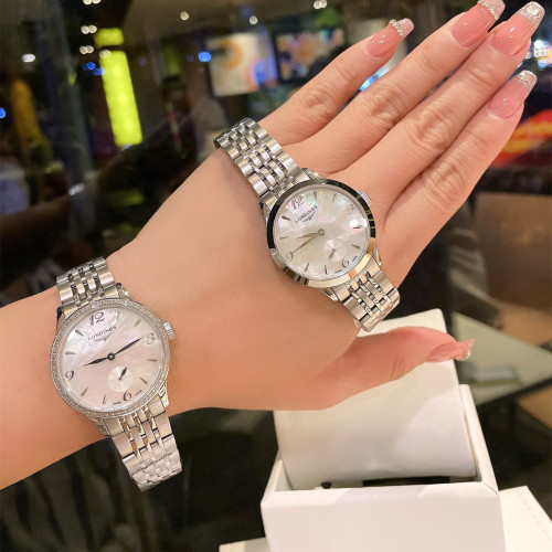 Longines Womens Watch Luxury Brand Design Fashion Type with Original Box