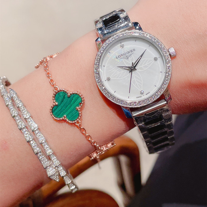 Longines Womens Watch Luxury Brand Design Fashion Type with Original Box