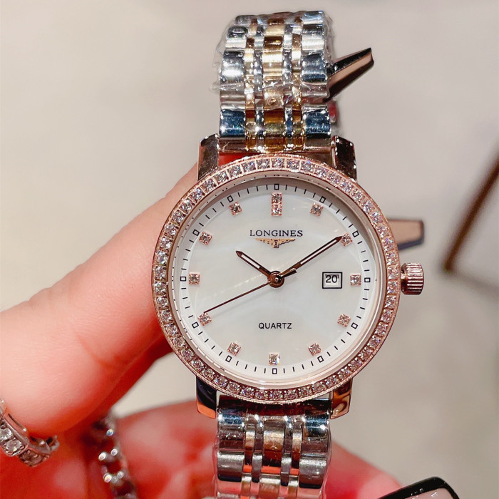 Longines Womens Watch Luxury Brand Design Fashion Type with Original Box
