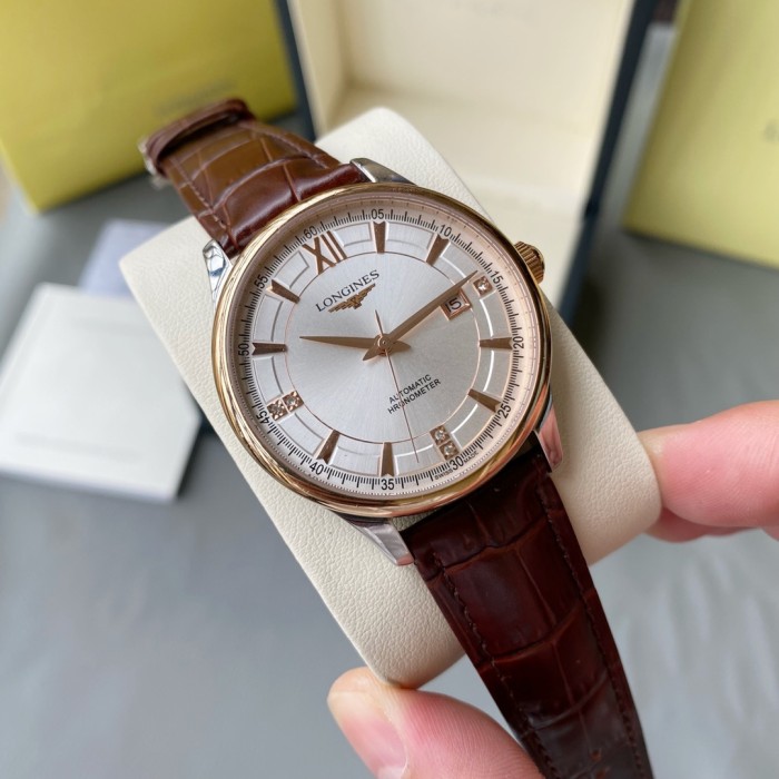 Longines Mens Watch Luxury Brand Design Fashion Type with Original Box