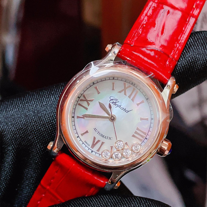 Chopard Womens Watch Luxury Brand Design Fashion Type with Original Box