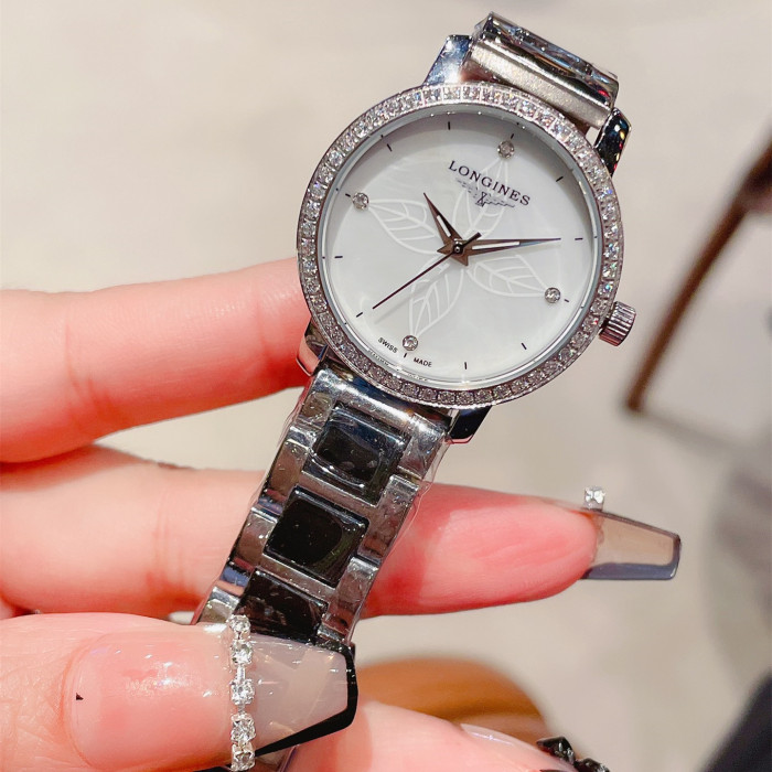 Longines Womens Watch Luxury Brand Design Fashion Type with Original Box