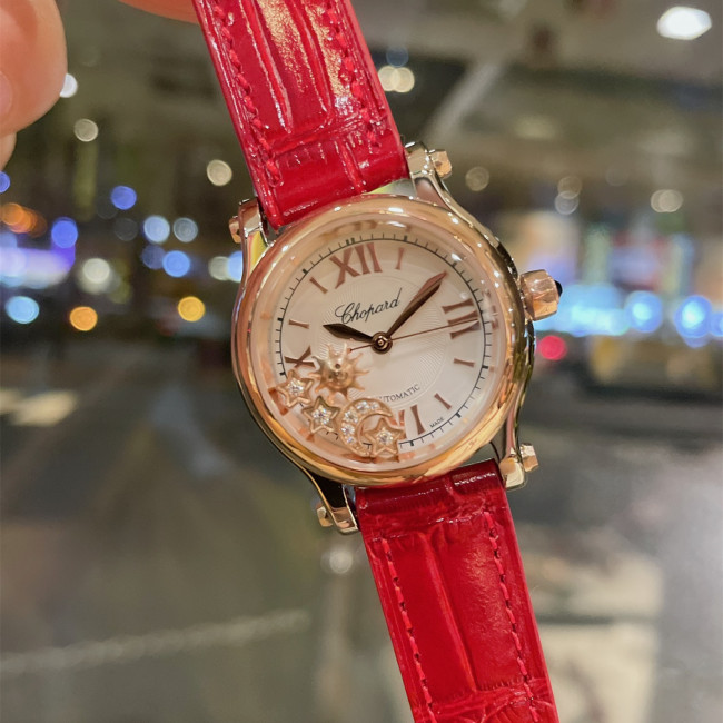 Chopard Womens Watch Luxury Brand Design Fashion Type with Original Box