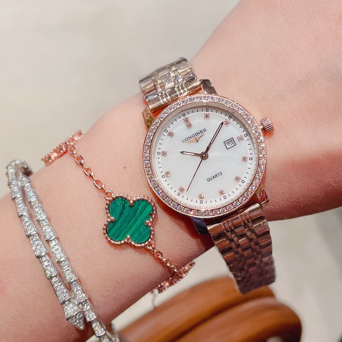 Longines Womens Watch Luxury Brand Design Fashion Type with Original Box