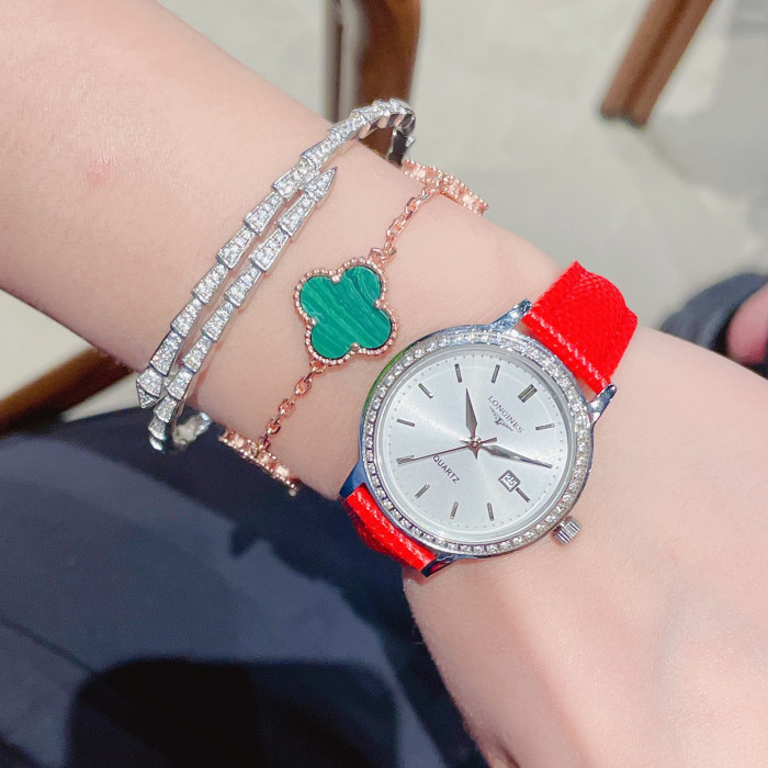 Longines Womens Watch Luxury Brand Design Fashion Type with Original Box