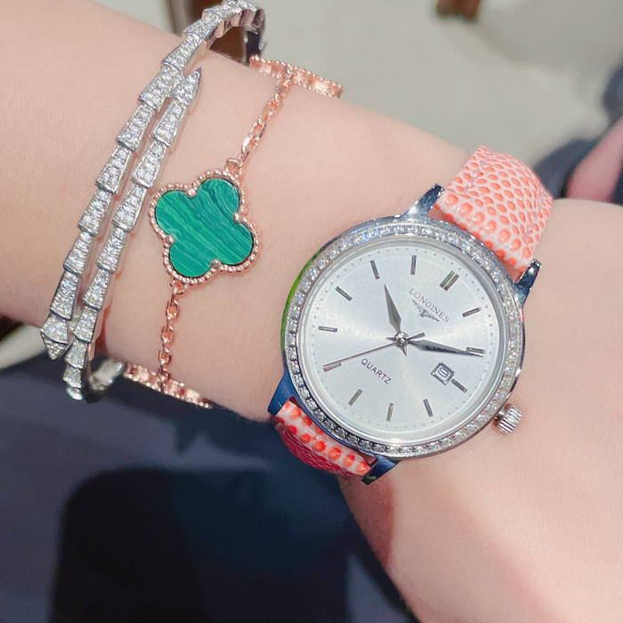 Longines Womens Watch Luxury Brand Design Fashion Type with Original Box