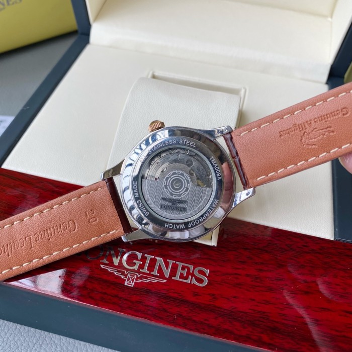 Longines Mens Watch Luxury Brand Design Fashion Type with Original Box