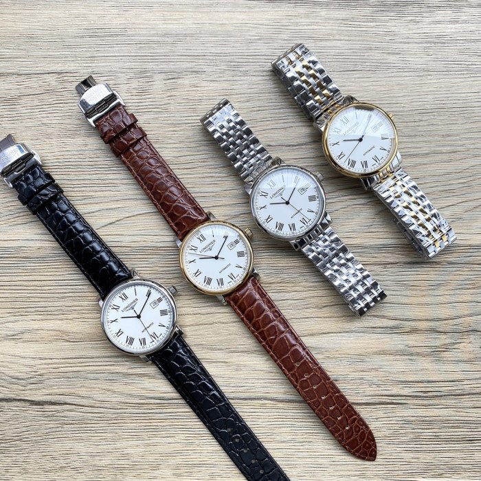 Longines Mens Watch Luxury Brand Design Fashion Type with Original Box