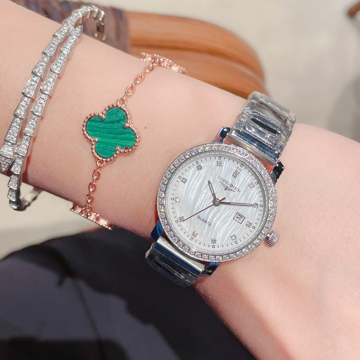 Longines Womens Watch Luxury Brand Design Fashion Type with Original Box