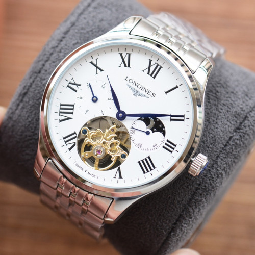Longines Mens Watch Luxury Brand Design Fashion Type with Original Box