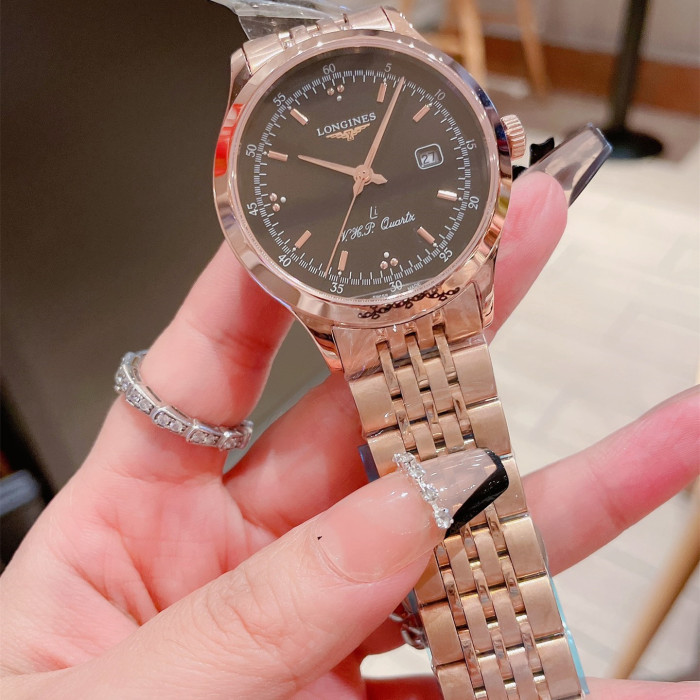 Longines Mens Watch Luxury Brand Design Fashion Type with Original Box