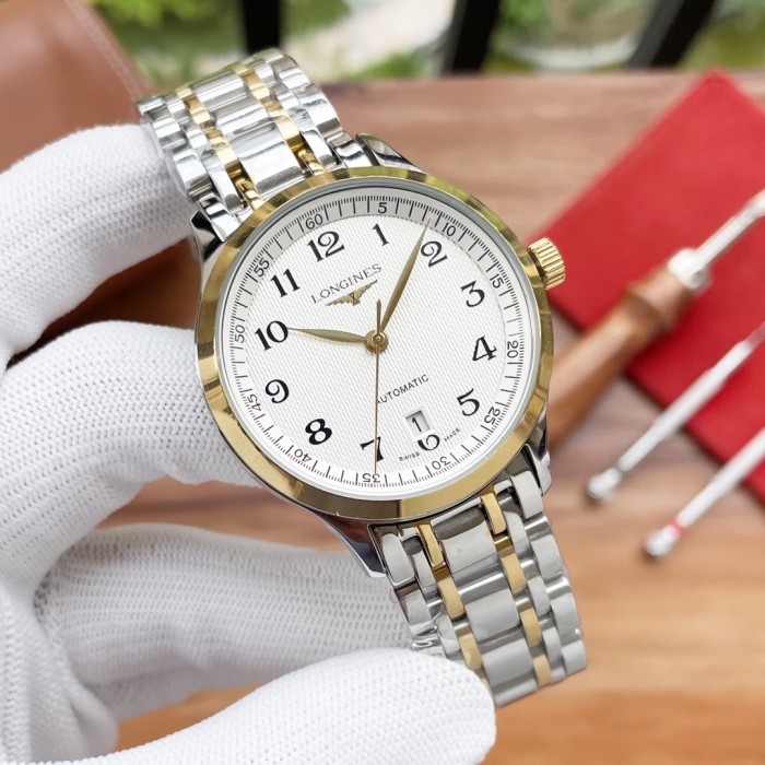 Longines Mens Watch Luxury Brand Design Fashion Type with Original Box