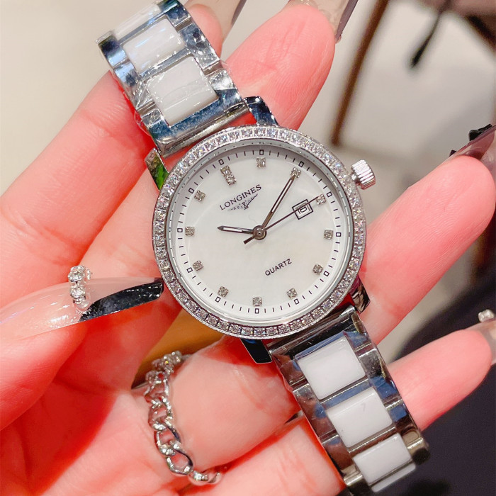 Longines Womens Watch Luxury Brand Design Fashion Type with Original Box