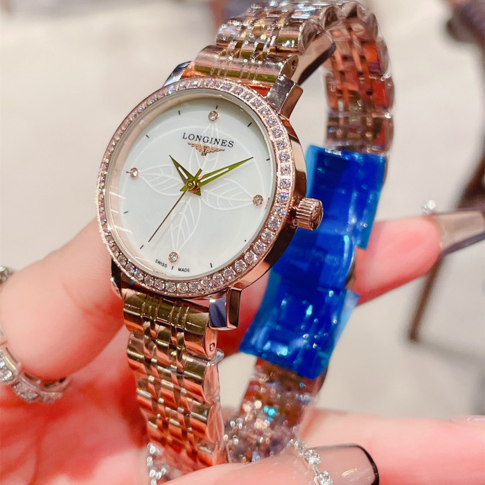 Longines Womens Watch Luxury Brand Design Fashion Type with Original Box