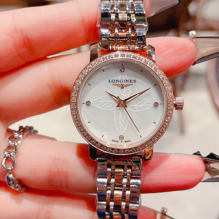 Longines Womens Watch Luxury Brand Design Fashion Type with Original Box