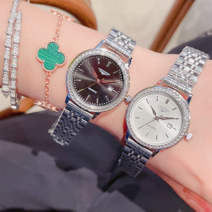 Longines Womens Watch Luxury Brand Design Fashion Type with Original Box